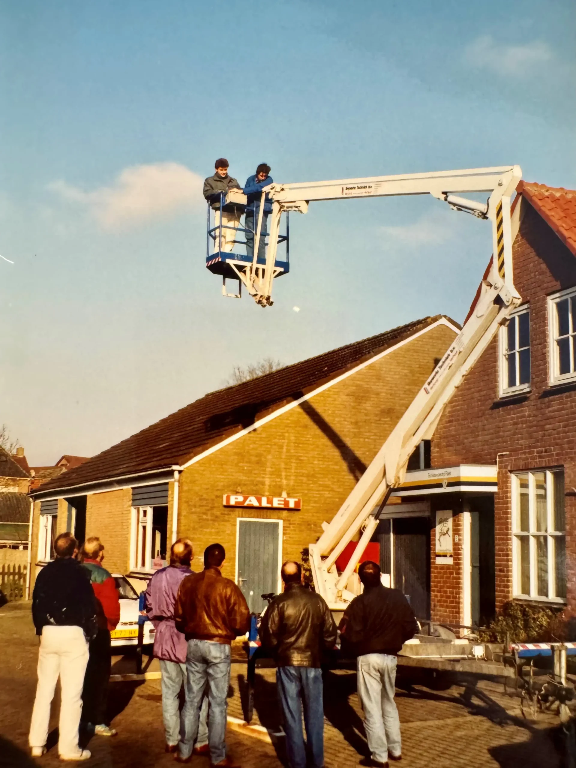 Hoogwerker aan de Drecht